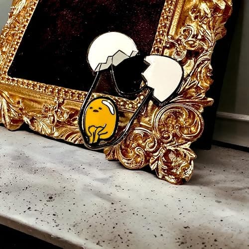 Gudetama Pin The Lazy Egg Pin gudetama enamel pin gudetama pin hard enamel thumbnail 2