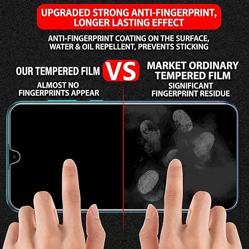 2-Pack Privacy Screen Protector for iPhone 16/16 Pro/iPhone 16 Plus/iPhone 16 Pro Max, Anti-Scratch, Touch Sensitive, No Bubbles, Easy to Install (iPhone 16 plus) thumbnail 6