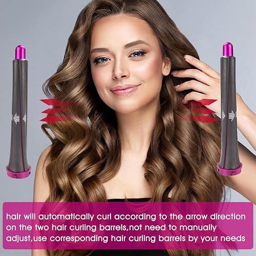 1 Pair 20mm/0.78 inch Long Curling Barrels Attachment for Dyson Airwrap Styler, Hair Curl Barrels Attachment Parts thumbnail 3