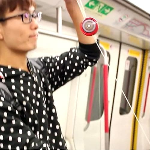 Yomega The Original Brain - Professional Yoyo for Kids and Beginners, Responsive Auto Return Yo Yo Best for String Tricks + Extra 2 Strings & 3 Month Warranty (Dark Blue) thumbnail 2