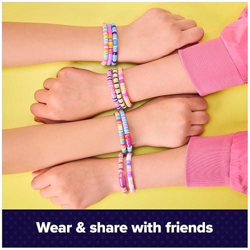 Cool Maker, Stack’d Heishi Studio Bracelet Making Kit with Easy Beading Pen & Over 1200 Beads for Bracelets, Makes 15, Gifts & Stocking Stuffers for Girls Ages 7 and up thumbnail 5