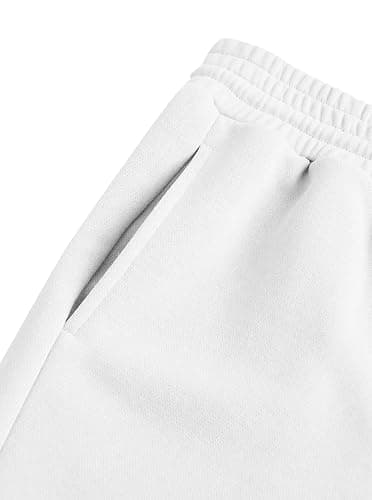 Ecolala Girls Wide Straight Leg Loose Sweatpants Elastic Waist Drawstring Jogger Pants thumbnail 4