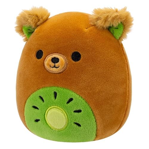 Squishmallows Original 5-Inch Mitchard Kiwi Bear - Official Jazwares Plush thumbnail 3