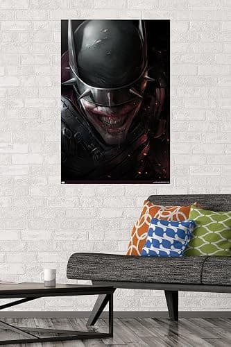 Trends International DC Comics The Batman Who Laughs - Face Wall Poster, 22.375" x 34", Premium Unframed Version thumbnail 3