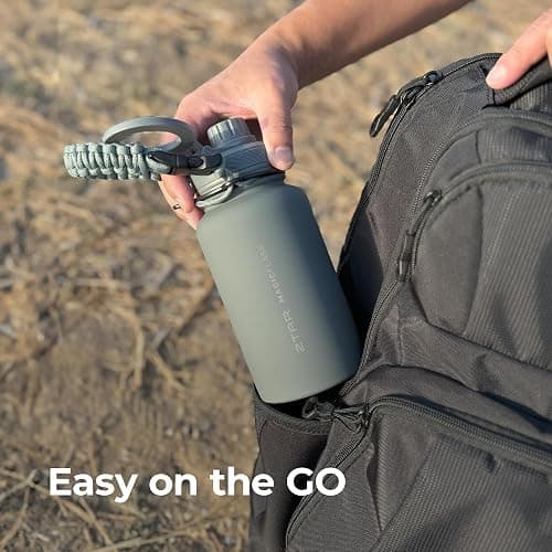 ZTAR Insulated Stainless Steel Water Bottle – Compatible with Magsafe usable as Tripod, Leak-Proof, Keeps Drinks cool or warm, For Travel, Gym, and Office, Ideal Gift for Women, Men & Kids, 32 oz thumbnail 2