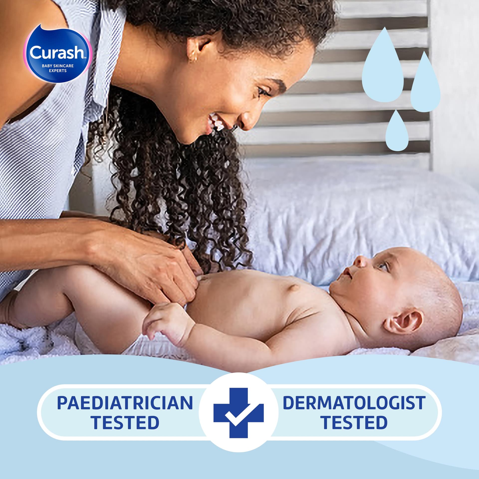 New Formula Curash Simply Water Baby Wipes, 8x80 Pack, Suitable for Newborns, 99% Purified Water, No Soap, Alcohol or Parabens, Thick & Soft Texture, Everyday Cleansing and Nappy Changes, 640 Wipes thumbnail 7