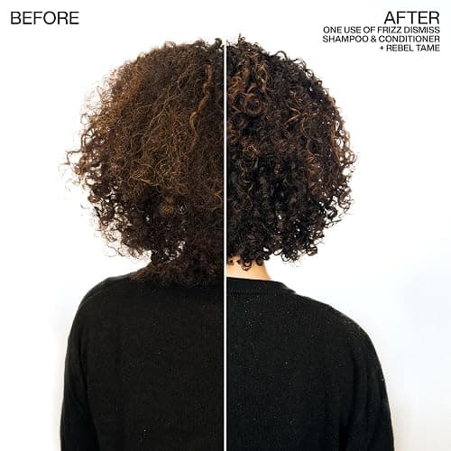 Redken Frizz Dismiss Rebel Tame Heat Protective Leave-In Cream For Frizzy Hair - Protects Hair Against Frizz thumbnail 4