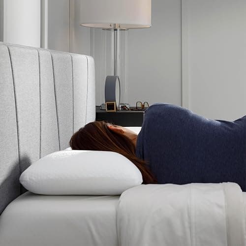 Tempur-Pedic Memory Foam Symphony Pillow Luxury Soft Feel, Standard, White thumbnail 9