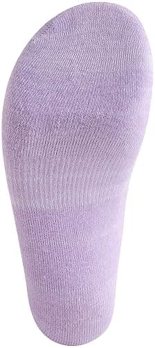 Avia Women''s Athletic Performance Cushioned No Show Solid Socks (10 Pack), Size 4-9, Purple thumbnail 5