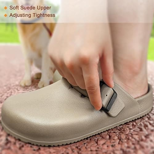 Bigant Womens Clogs,Mercy Mules for Womens Nurse Shoes-Slip on Garden Work Shoes thumbnail 6