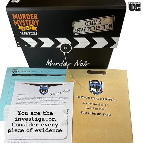 Murder Mystery Party Case Files: Murder Noir for 1 or More Players Ages 14 and Up thumbnail 2