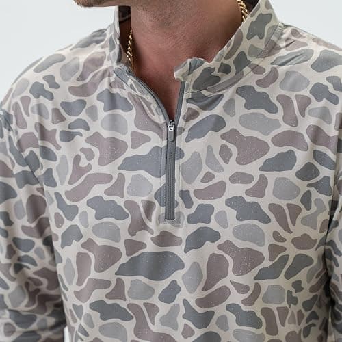 Burlebo Men’s Performance Quarter Zip – Lightweight Stretch, Moisture-Wicking Pullover for Outdoor & Everyday Wear thumbnail 4