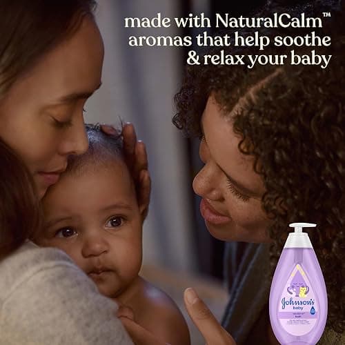 Johnson's Bedtime Baby Bath with Soothing NaturalCalm Aromas, Hypoallergenic & Tear-Free Liquid Baby Bath Formula, No Parabens, Sulfates, Dyes, or Phthalates, 27.1 fl. oz thumbnail 4