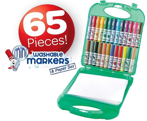 Crayola Pip-Squeaks Washable Marker Set (65ct), Holiday & Christmas Gifts for Kids, Coloring Set, Art Supplies for Kids, Drawing & Craft Kit, Travel Activity, 4+ thumbnail 2