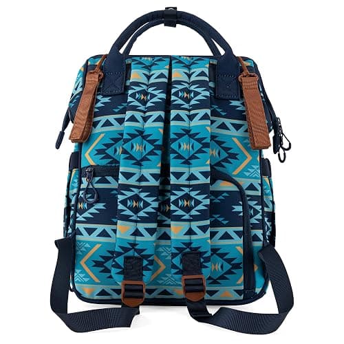 Montana West Wrangler Callie Diaper Bag Backpack with Stroller Straps Multifunction Baby Travel Bag WG2204-9110NY thumbnail 5