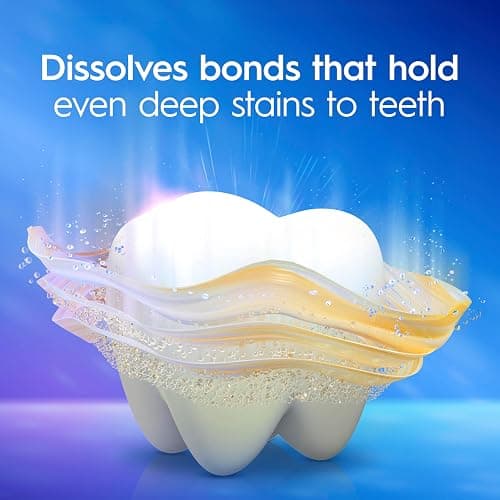 Crest 3D White Deep Stain Remover Toothpaste, Teeth whitening for Adults, 3.1oz, 2 Pack, Sensitivity Safe, Enamel Repair, Cavity Protection, Fluoride Toothpaste, Travel Size Toiletries thumbnail 5