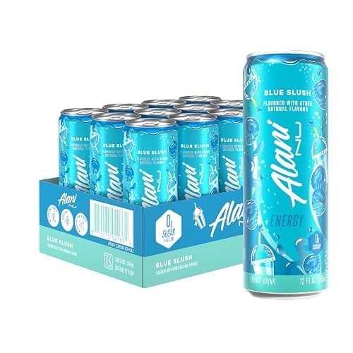 Alani Nu Blue Slush Sugar Free Energy Drink (Pack of 12) - Image 1