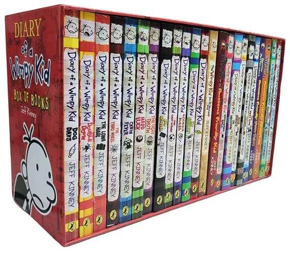ROBORT GROONE Diary of a Wimpy Kid: The Ultimate Collection Box Set #1-23 - Image 1