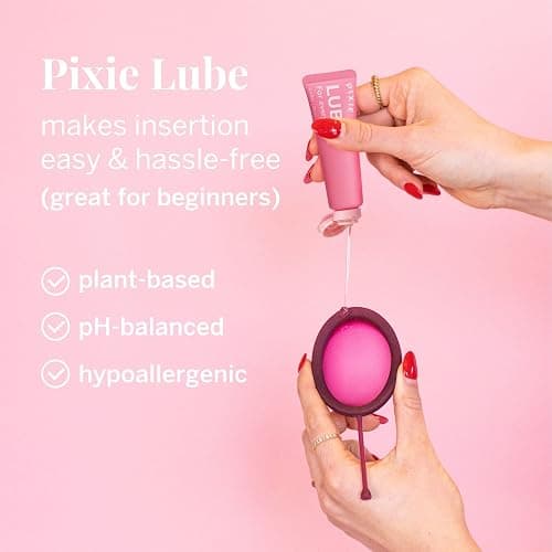 Pixie Menstrual Disc Kit for Feminine Care - Pixie Discs are Designed to Remove Like Tampons - 100% Medical-Grade Silicone - Best Period Disc Starter Kit - Proven to Become A Successful Disc User thumbnail 8