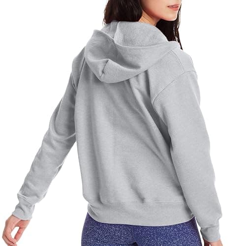 Hanes, Ecosmart Fleece Full Hoodie, Zip-up Hooded Sweatshirt for Women thumbnail 2