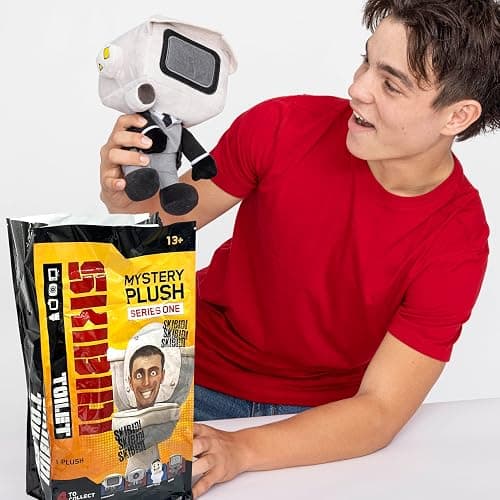 Skibidi Toilet Mystery Plush – Collectible Plush, All-New Collectibles, Officially Licensed Skibidi Toilet Merch thumbnail 11