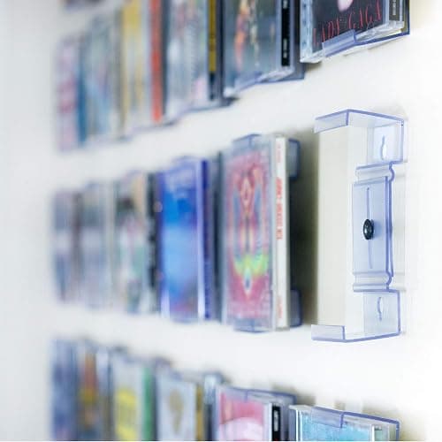 CollectorMount CD Mount 3 Pack, Shelf Stand and Wall Mount Display, Invisible and Adjustable thumbnail 9
