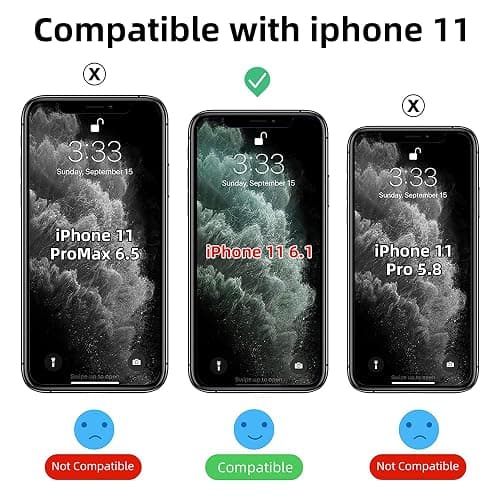 Yriklso Strong Magnetic Case for iPhone 11 [Compatibilty with MagSafe] Protective Shockproof Cover Phone Case for iPhone 11 6.1" Sierra Blue - Matte Sierra Blue thumbnail 2