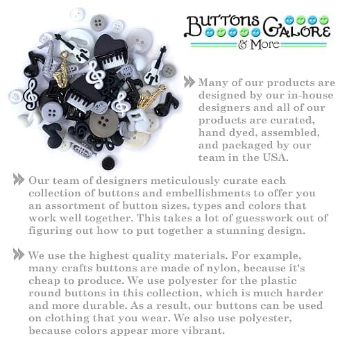 Buttons Galore Music, 0.6, Multi-Colour thumbnail 2