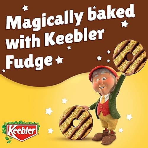 Keebler On-The-Go Fudge Stripes Cookies, 12 Count (Pack of 1) thumbnail 3