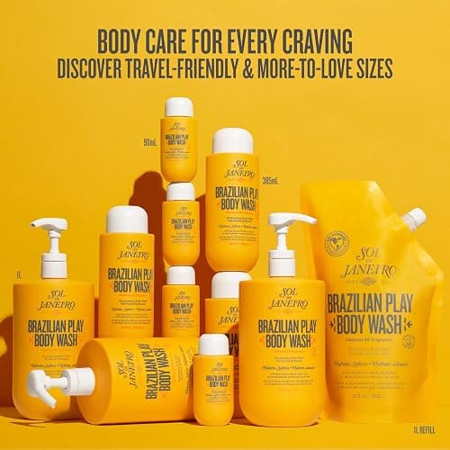 Sol de Janeiro Brazilian Play Body Wash | Moisturizing Shower Gel in Cheirosa 62 Scent thumbnail 8