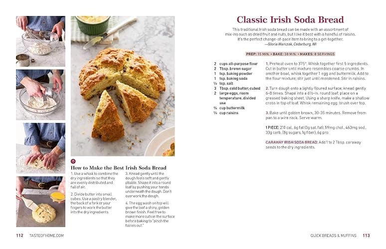 Taste of Home Breads: 100 Recipes for Oven-Fresh Loaves, Rolls, Biscuits, and More - Spiral-Bound, Baking for All Skill Levels (Taste of Home Baking) thumbnail 14