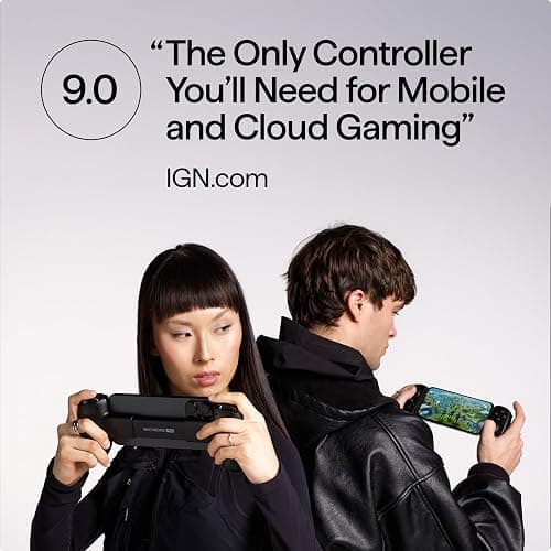 BACKBONE Pro Mobile Gaming Controller for iPhone 15/16 Series+ and Android, USB-C & Bluetooth, Play Anywhere on Any Screen, Premium Quality & Pro-Level Comfort, Android & iPhone Game Controller thumbnail 2