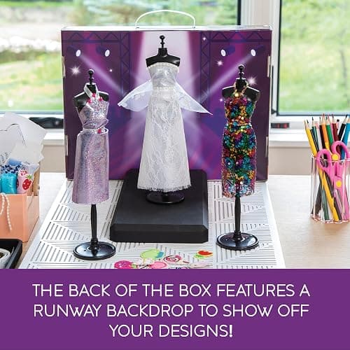 MindWare Run The Runway Fashion Design Kit for 8 Year Olds and Up thumbnail 4