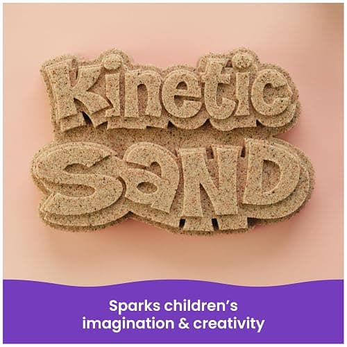 Kinetic Sand 3.25lb Beach Sand Amazon Exclusive, Sensory Toys, Ages 3+ | Moldable Play Sand with Realistic Texture, Refill Playsets & Sensory Bins, Creative Open-Ended Play, Birthday Gifts for Kids thumbnail 5
