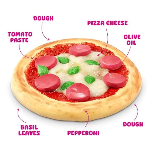 Slime Mart Small Basket by ZURU, Toy, Arts & Crafts for Kids and Kidults, Soft Slime Making Kit - Slime Kit for Girls Ages 6-10 - Fun Gift Idea for Boys Girls - Fidget Toys - Sensory Toys (Pizza) thumbnail 8