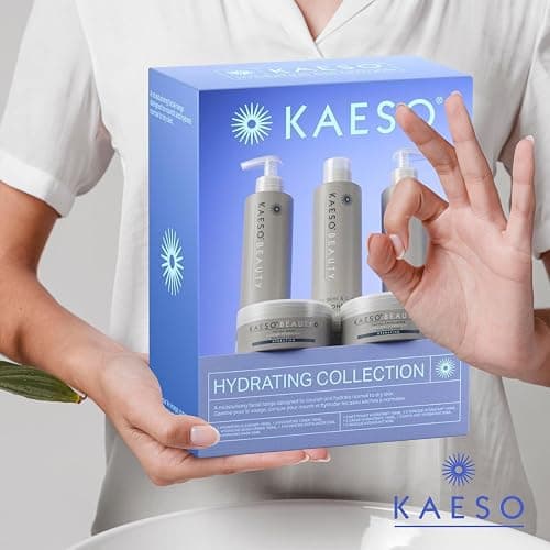 Kaeso Hydrating Facial Collection Kit – Complete Skincare Set | With Cleanser, Toner, Exfoliator, Mask & Moisturiser – Professional Hydration Routine thumbnail 7