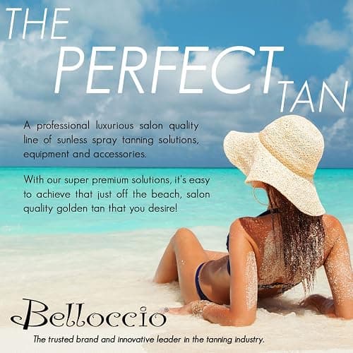 Belloccio Ultra Pro T85-QC High Performance Sunless Turbine Spray Tanning System; Free 4 oz. Opulence Tanning Solution & Free User Guide Video Link thumbnail 6