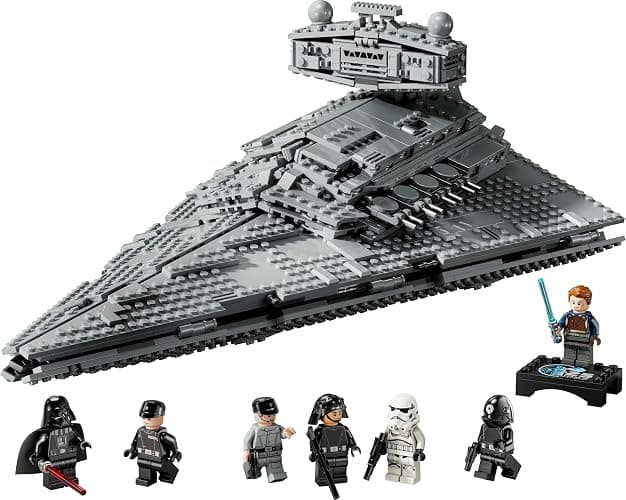 LEGO Star Wars 75394 Imperial Star Destroyer - Starship Building Toy with a Detailed Interior and 7 Minifigures incl. Darth Vader - Birthday Gift for 10+ Year Old Boys and Adult A New Hope Fans thumbnail 10