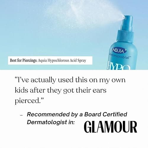 Hypochlorous Acid Spray for Face and Skin; Facial Cleanser | 8oz Face Mist Hypochlorous Acid Spray for Skin, Acne, Rash, Eczema, Wound | Antimicrobial Facial Cleanser Acne Sprays; Smart Skincare thumbnail 8