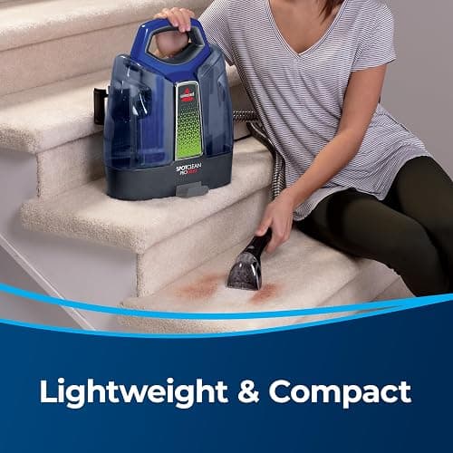 Bissell - Portable Carpet Cleaner - SpotClean ProHeat - For carpet and upholstery - Tough Stain and 3-in-1 Stair Tool and - HydroRinse Self-Cleaning thumbnail 3