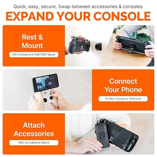 Mechanism Gaming Pillow for Steam Deck OLED & LCD | Experience Zero Gravity Gaming with Our LCD & OLED Steam Deck Accessories | Ridiculously Soft Machine Washable Pillow for Gamers (Steamdeck Grip) thumbnail 4