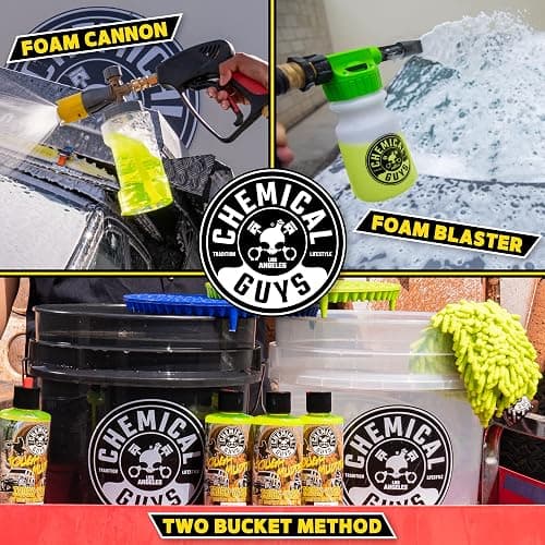 Chemical Guys CWS20264 Tough Mudder Foaming Truck, Off Road, ATV and RV Heavy Duty Wash Soap,(Works with Foam Cannons, Foam Guns or Bucket Washes), 64 fl oz (Half Gallon), Lemon Scent - 64 Fl Oz (Pack of 1) thumbnail 11
