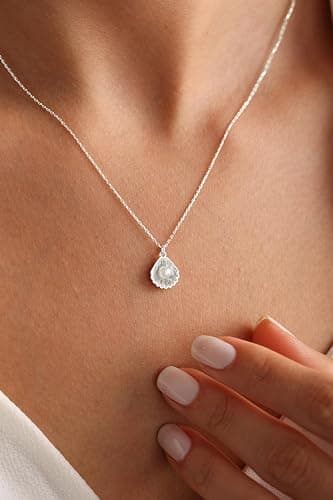 Plenky Gold Necklace for Women-14K Gold Plated Bow,Dragon,Shell, Palm Tree, Seahorse, Conch Shell,Sardines, Cowboy Boot,Bat,Bunny Pendant Beachy Jewelry for Women Gifts thumbnail 3