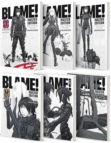 BLAME! Manga Vol 1-6 Complete Master Edition 6-book Set by Tsutomu Nihei - Image 1