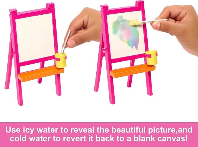 Barbie Skipper Babysitters, Inc. Ultimate Daycare Playset with 3 Dolls, Furniture & 15+ Accessories, Includes Bunk Beds & Color-Change Easel thumbnail 5