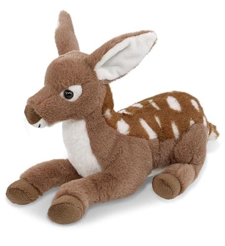 DolliBu Fawn Deer Super Soft Stuffed Animal, Cute Realistic Deer Stuffed Animals for Girls, Boys, Adults Animal Gifts, Kids Nursery Decor for Newborn, Cuddly Soft Baby Plush Toys - 10 Inches - Image 1