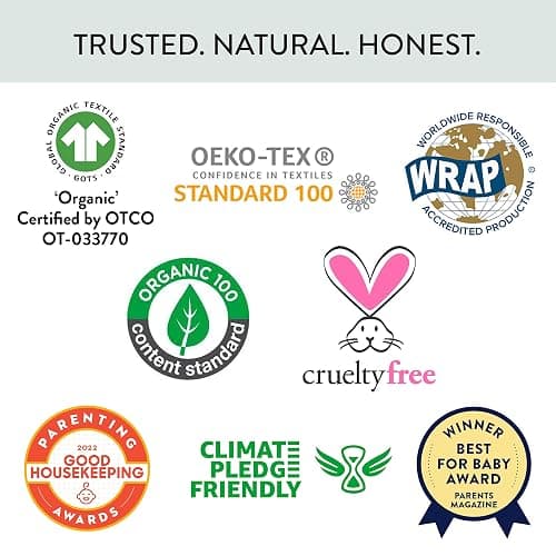 HonestBaby Boys' Baby Toddler & Kid Waffle Henley 100% Organic Long Sleeve Shirts (5-Pack) thumbnail 7