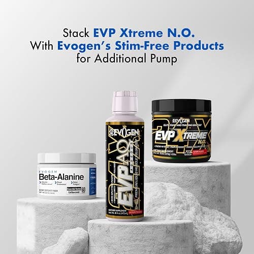 Evogen EVP Xtreme NO - Pre Workout Powder for Men & Women | Sugar Free Preworkout with Beta Alanine, Creatine, and Caffeine for Energy & Pump | Victory Punch | 40 Servings thumbnail 6