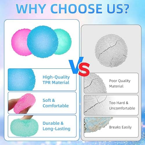 3pcs Squishy Textured Stress Balls Silky Fidget Toys for Anxiety Relief | Soft Squeeze Squishies Sensory Party Favors for Kids/Adults Hand Exercises 1.85inch thumbnail 5