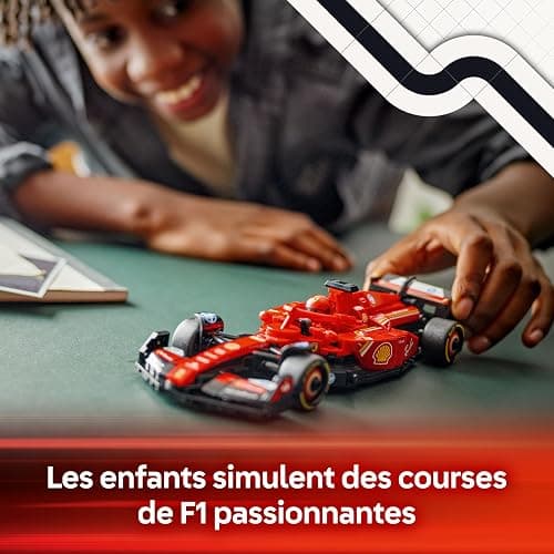 LEGO Speed Champions Voiture F1 Ferrari SF-24 - Jeu de Construction avec Véhicule de Course - Minifigurine Collector de Pilote de Formule 1 - Décoration de Noël - Cadeau Garçon ou Fille 10 Ans 77242 thumbnail 2